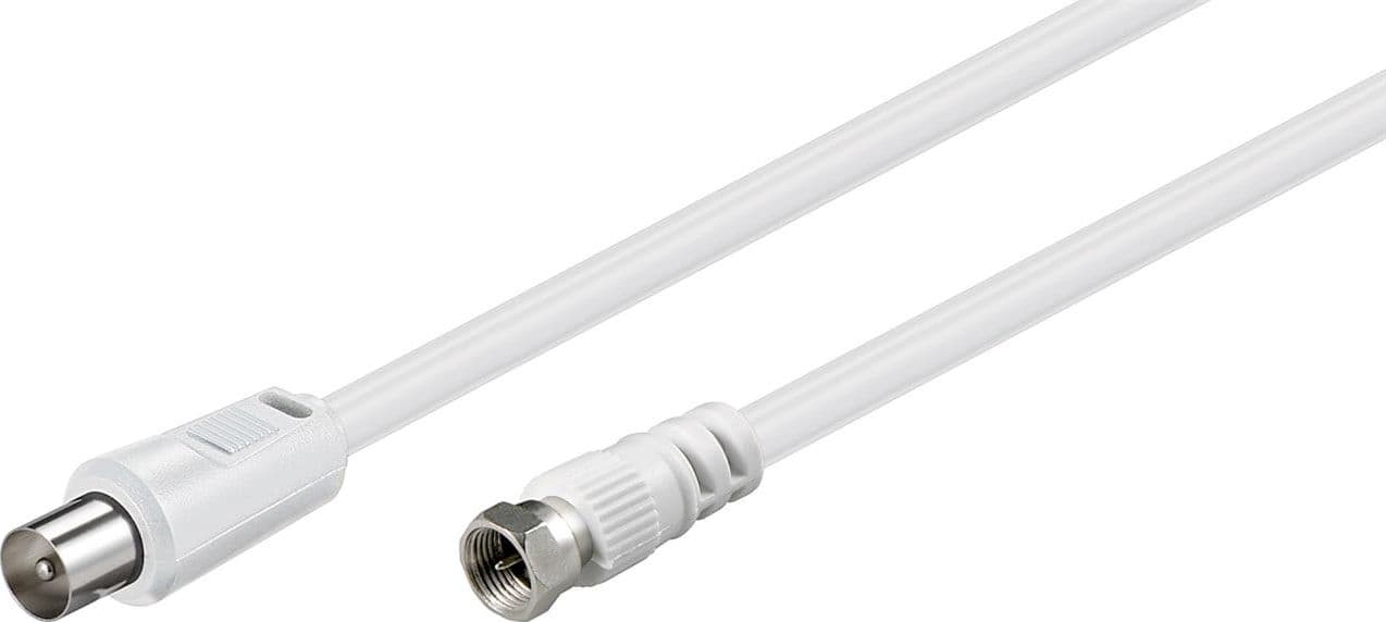 Cavo Antenna TV F/IEC M/M 2,5 mt - 2