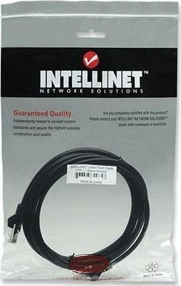 Cavo di rete Patch CCA Cat. 5e Nero UTP 1,5 m - 2