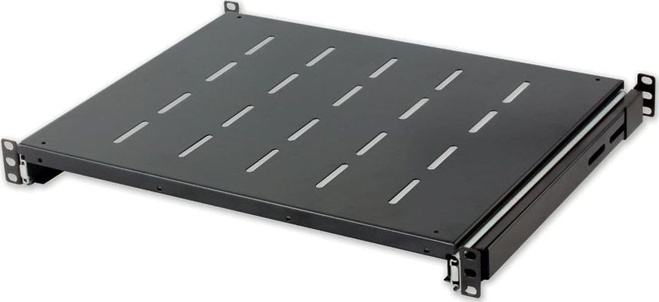 Mensola per Rack 19'' Estraibile 550mm Nera - 7