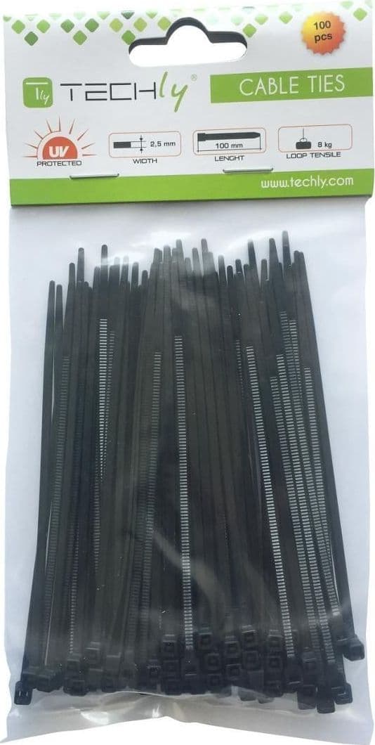 Fascette Fermacavi Autobloccanti 150x3,6mm in Nylon 100pz Nero - 2