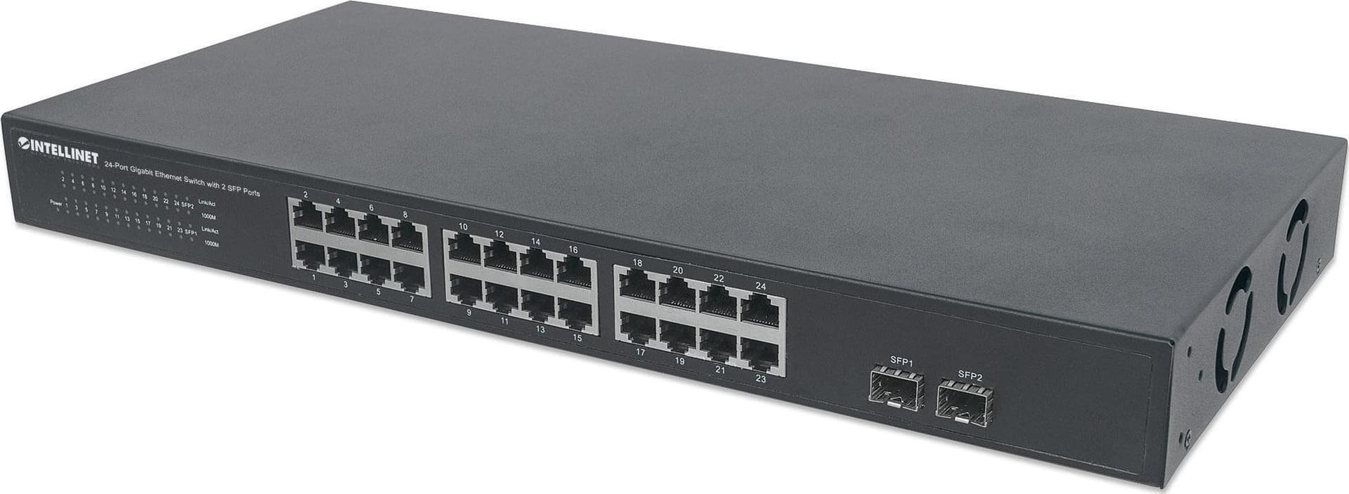 Switch Gigabit Ethernet 24 Porte + 2 Porte SFP - 6