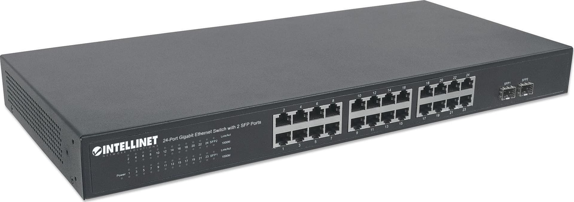 Switch Gigabit Ethernet 24 Porte + 2 Porte SFP - 7