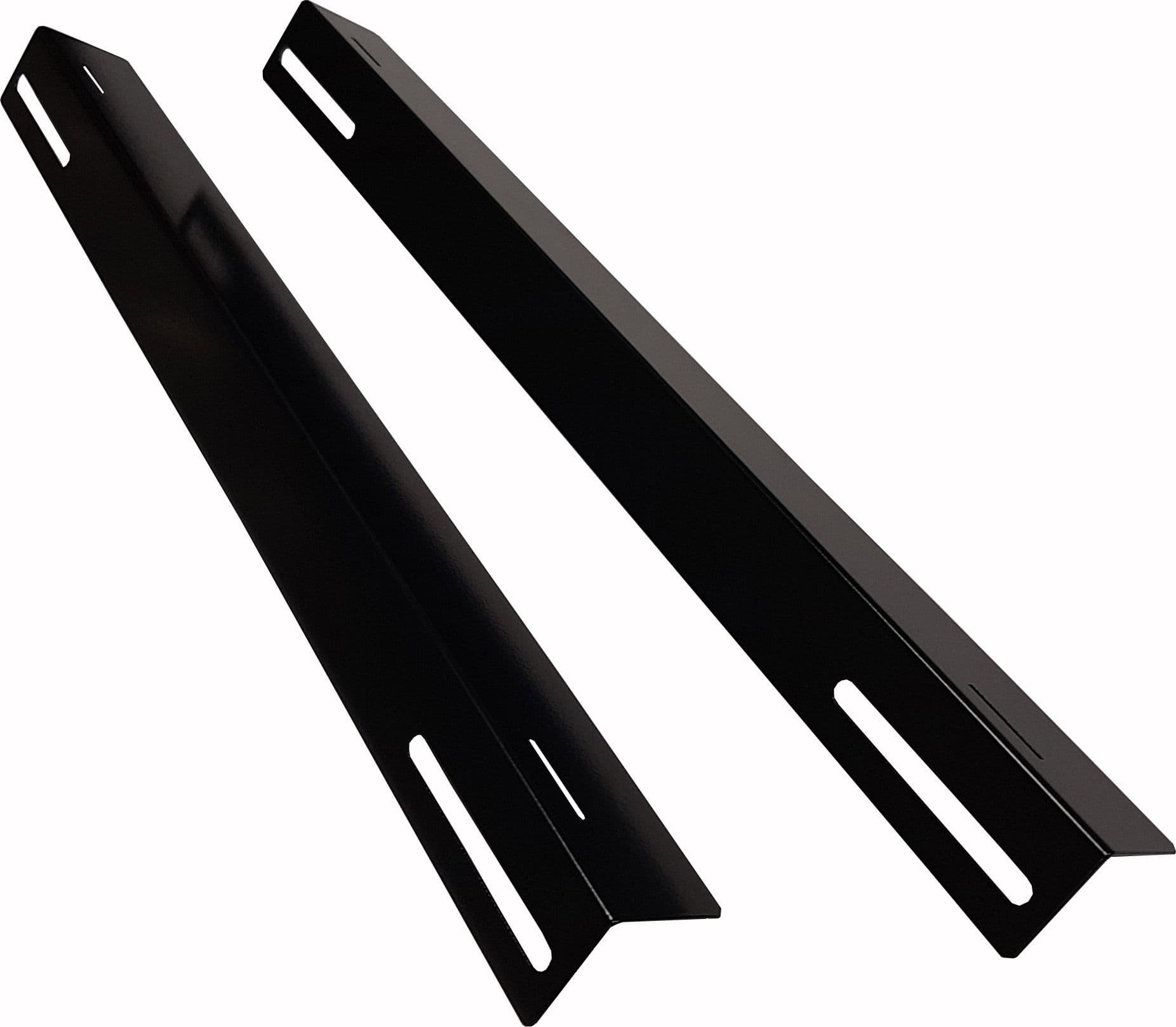 Coppia staffe a L Laterale per Rack 19'' a Muro Prof. 600mm Nero - 5