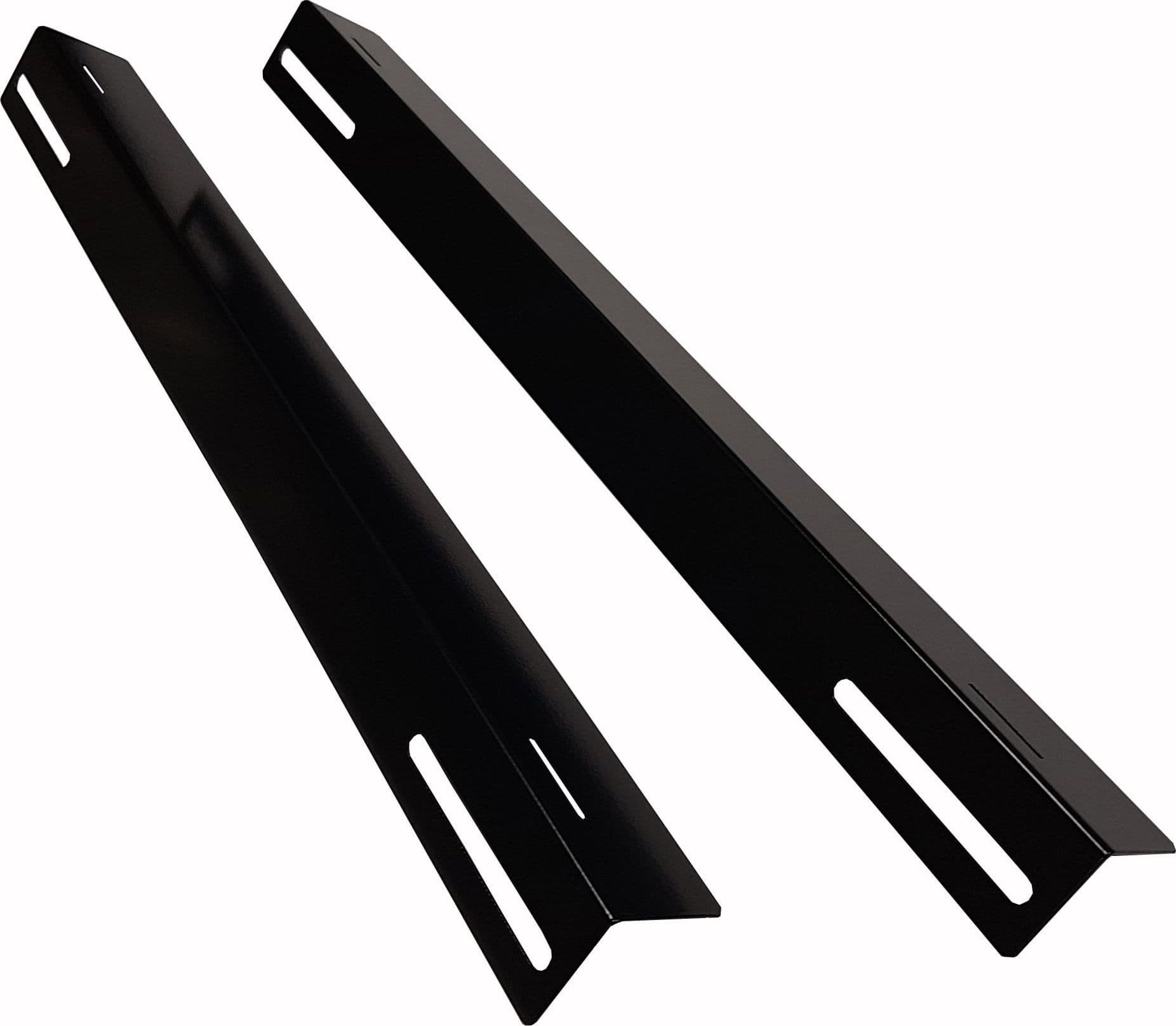 Coppia staffe a L Laterale per Rack 19'' a Muro Prof. 600mm Nero - 8