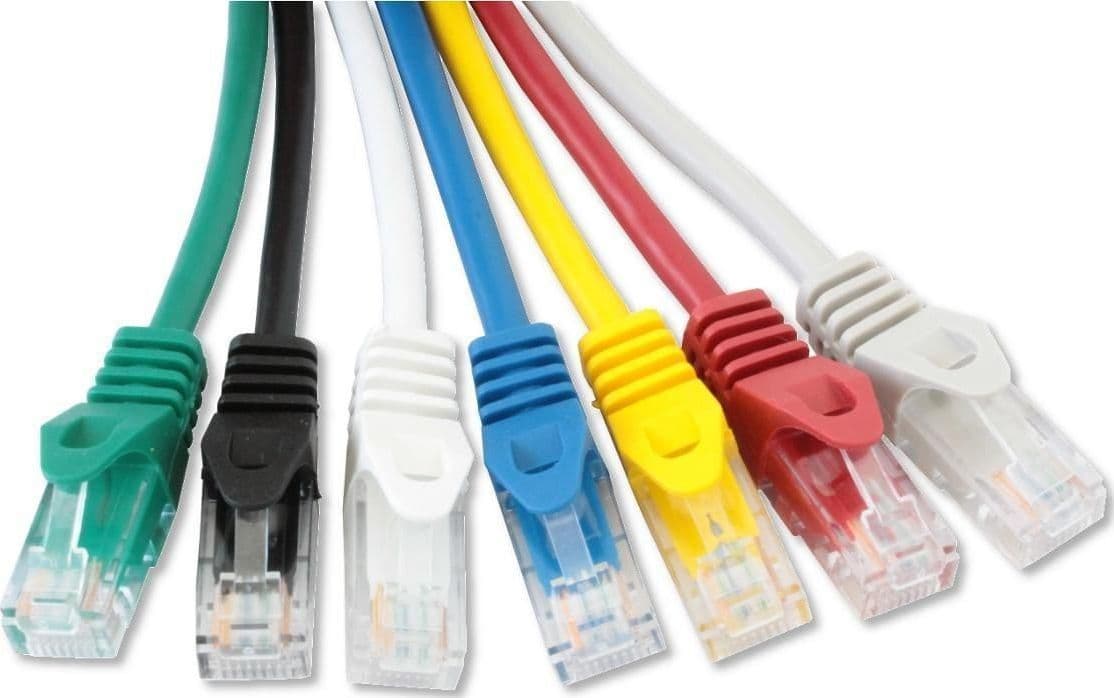 Cavo di rete Patch in CCA Cat.5E Grigio UTP 20m - 8