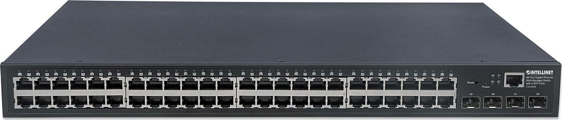 Switch Ethernet 48 Porte Gigabit Web-Managed con 4 porte SFP - 5