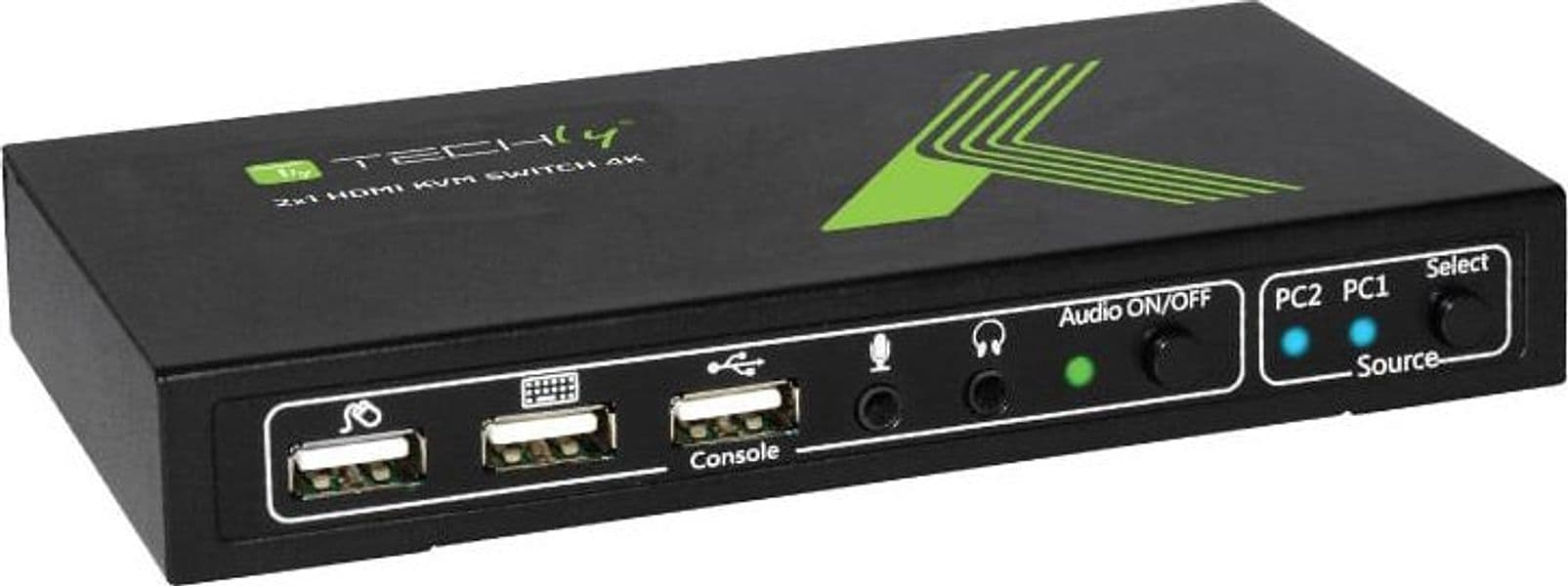 KVM switch 2x1 con USB e HDMI 4K - 4