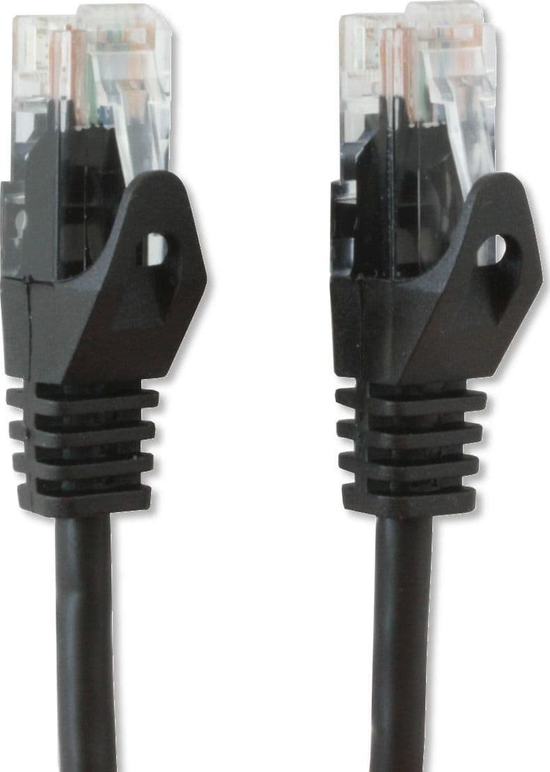 Cavo di Rete Patch in Rame Cat.6 Nero UTP 1,5m - 4