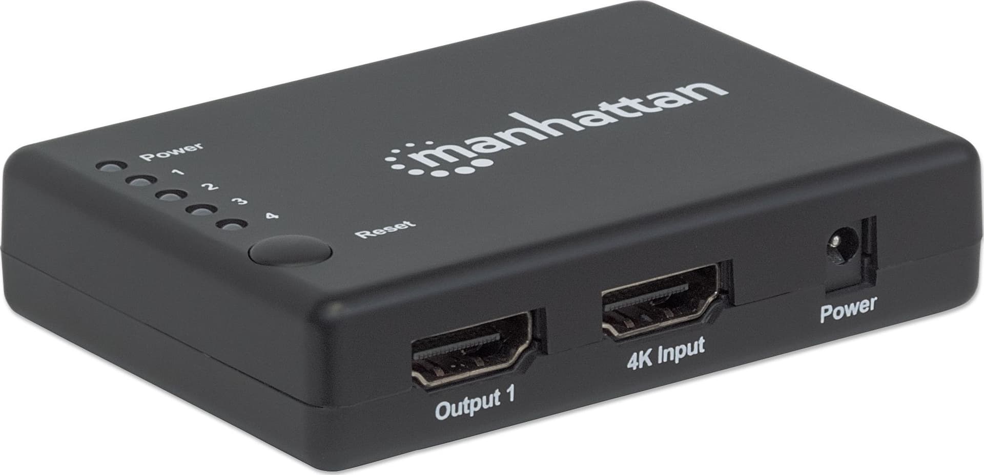 Splitter HDMI 4K UHD 3D con LED 4 vie - 3