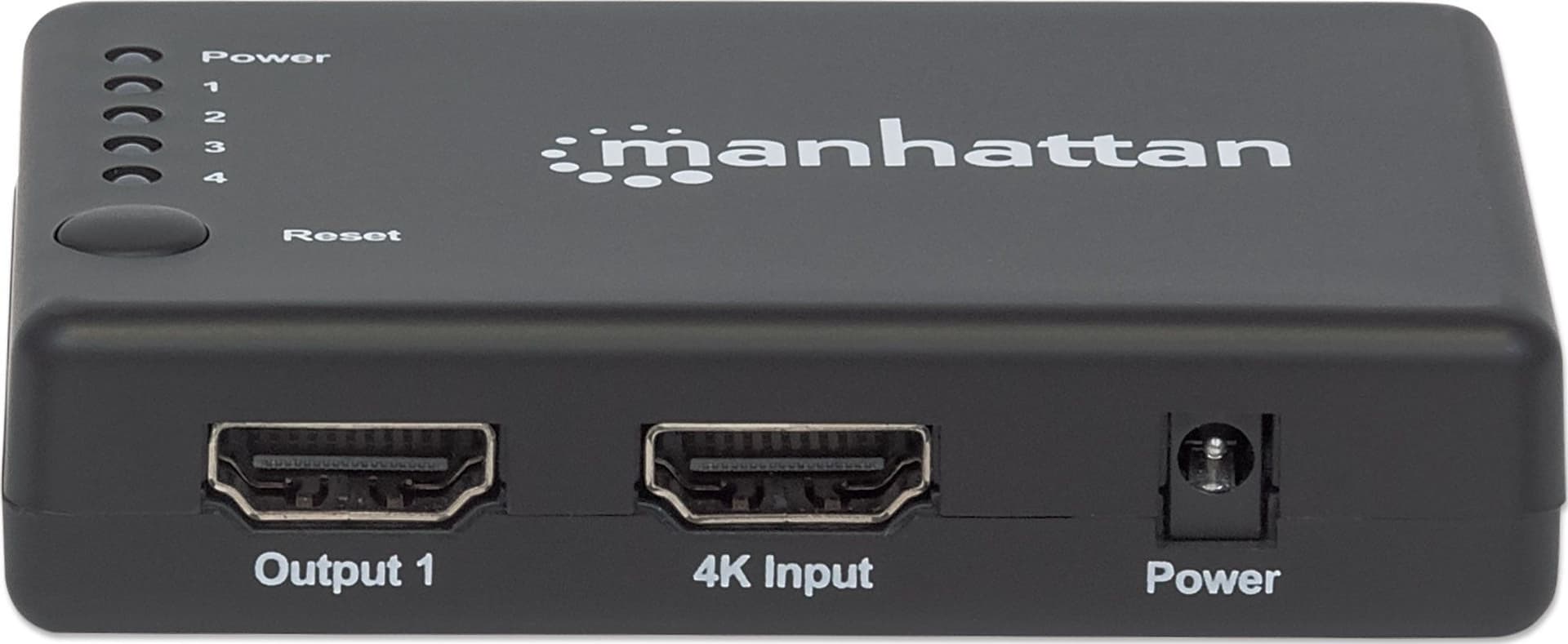 Splitter HDMI 4K UHD 3D con LED 4 vie - 4