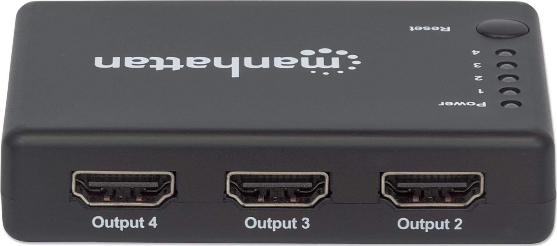 Splitter HDMI 4K UHD 3D con LED 4 vie - 5
