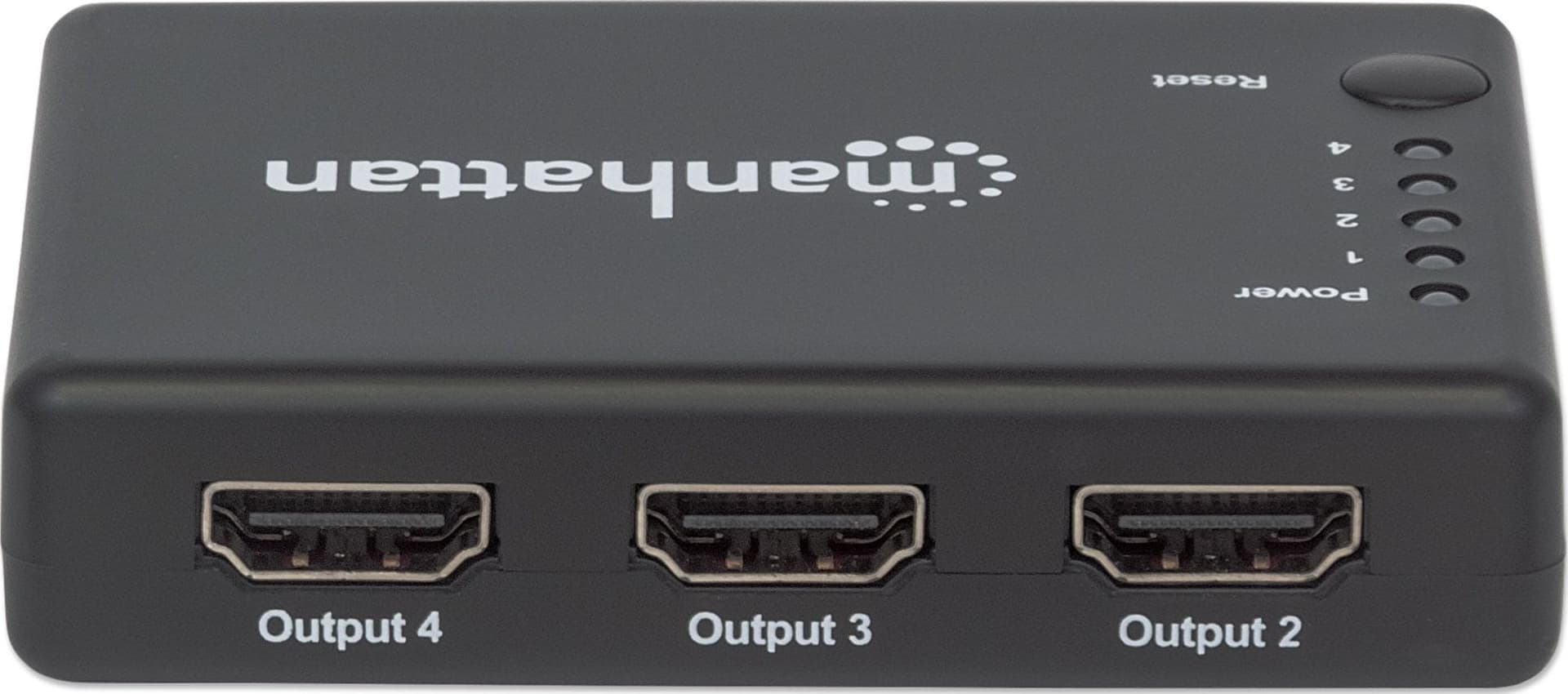 Splitter HDMI 4K UHD 3D con LED 4 vie - 8
