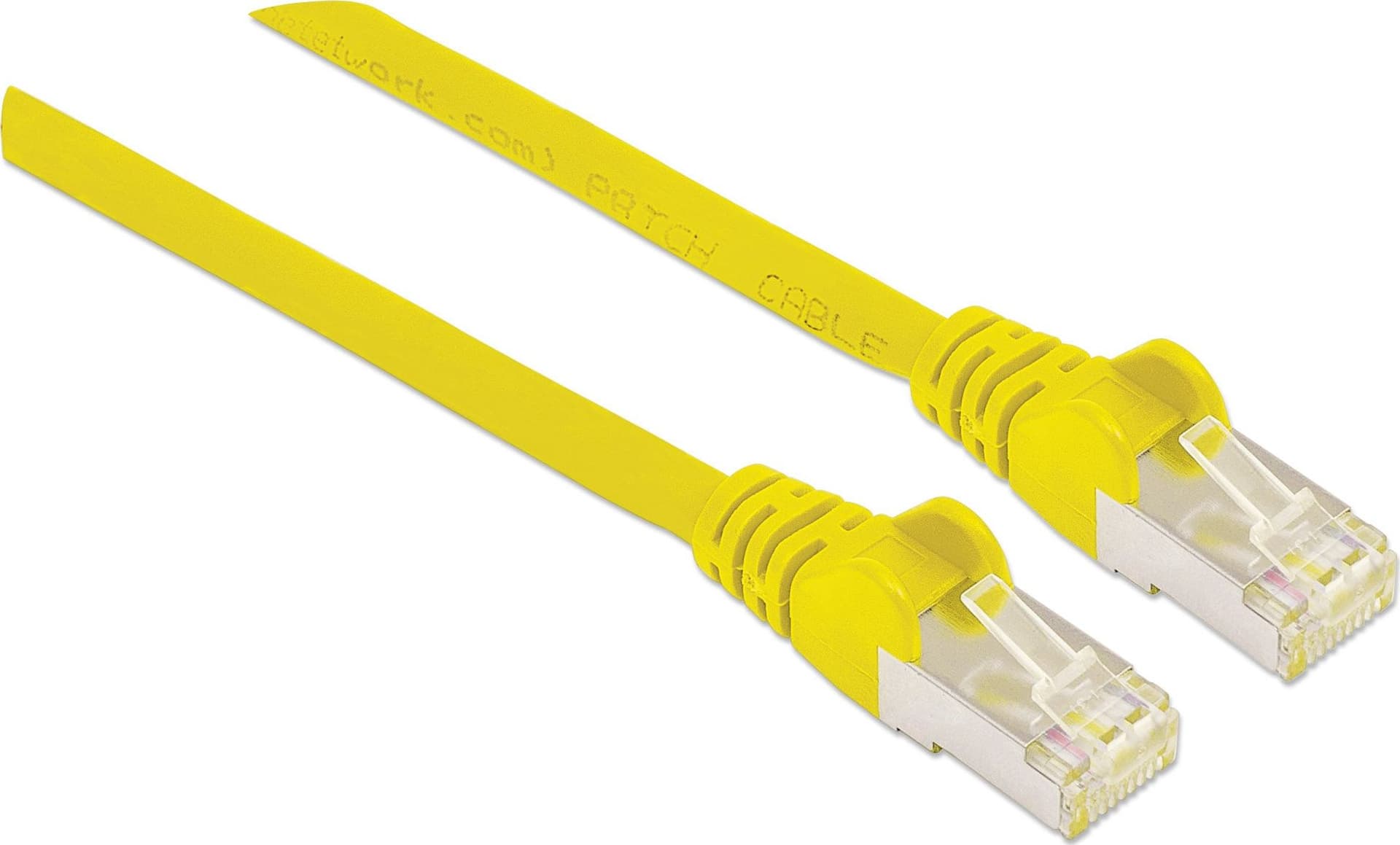 Cavo Patch Cat.7 Plug RJ45 6A S/FTP LSZH 15m Giallo - 6