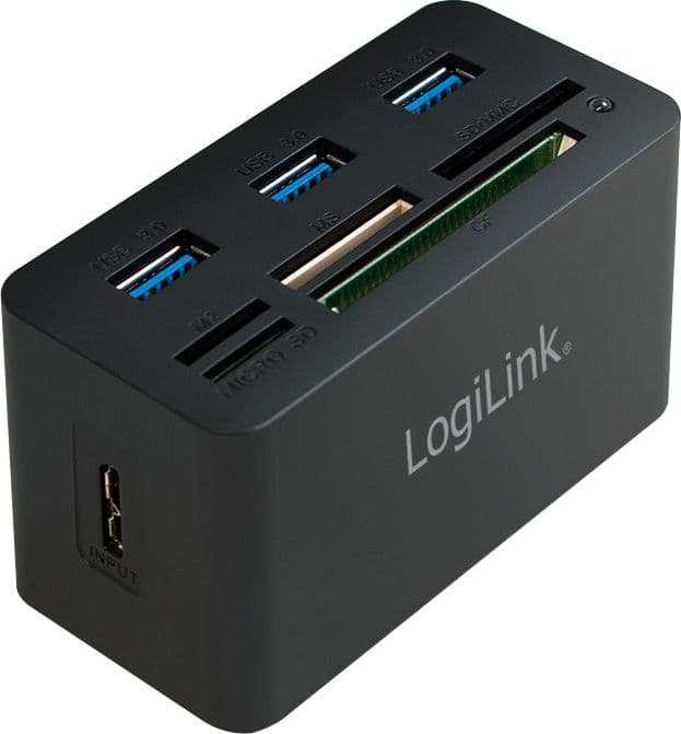 Hub USB 3.2 con lettore di schede di memoria - 4