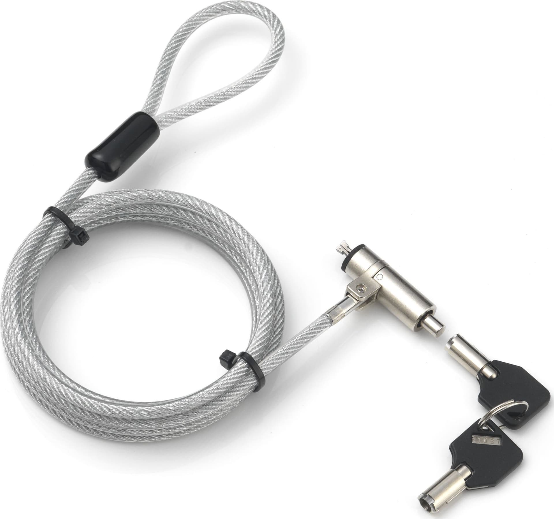 Lucchetto di Sicurezza per Notebook con Chiave, Compatibile Nano Slot (HP e altri marchi) - 9