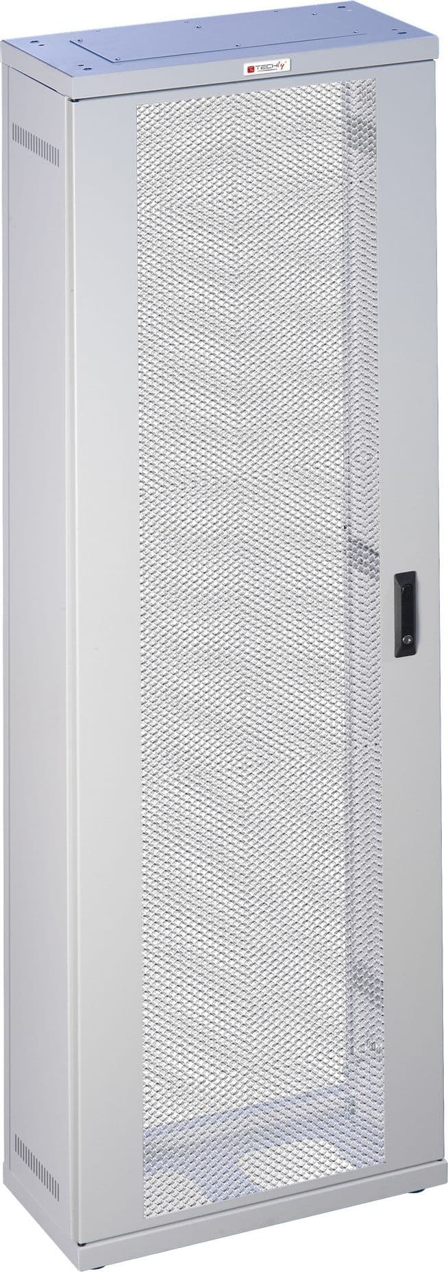 Armadio ETSI 21'' 47 unit&agrave prof. 600 Porte Grigliate Grigio - 6