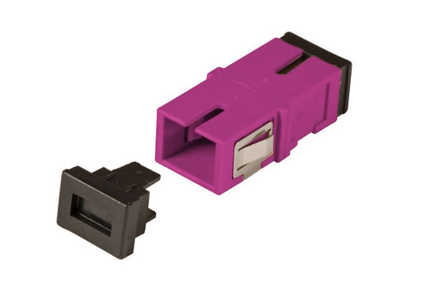 Adattatore a Bussola Keystone SC Simplex Multimodale OM4 Fucsia - 2