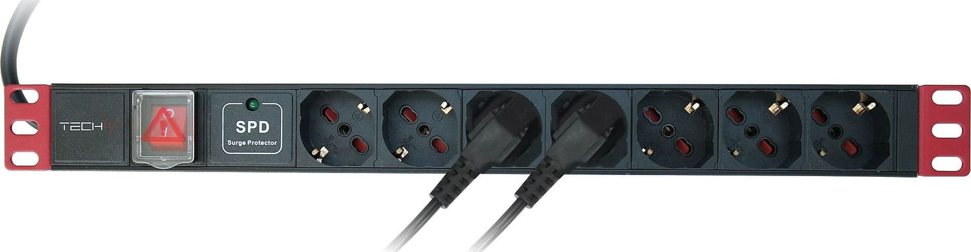 Multipresa da Rack 19'' 7 Posti con limitatore da sovratensioni - 3