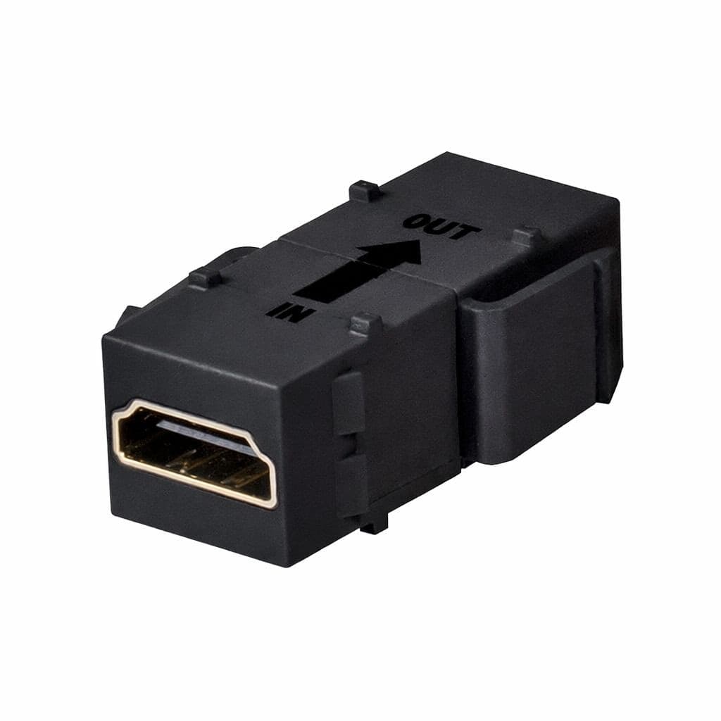 Accoppiatore Keystone HDMI&trade con Ripetitore Nero - 4