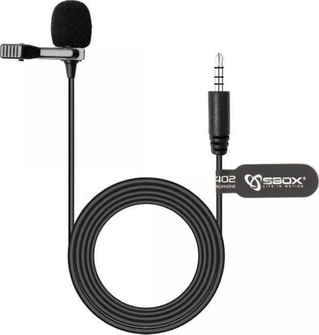 Microfono Lavalier Condensatore Omnidirezionale 3.5mm Adattatore PC - 9