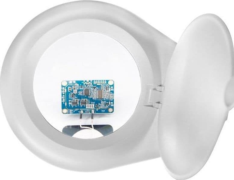 Lampada LED con Lente d'ingrandimento a 5 Diottrie Attacco a Morsetto - 2