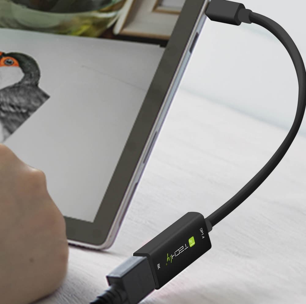 Adattatore Mini DisplayPort (Thunderbolt) 1.4 / HDMI 8K Attivo nero - 5