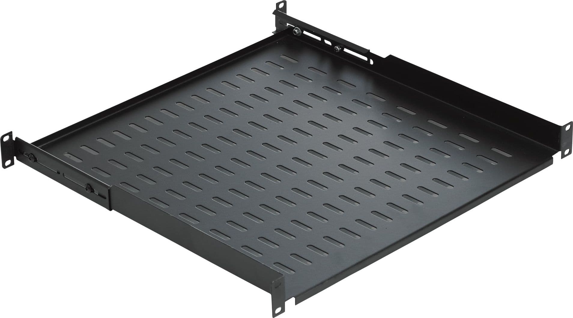 Mensola per Rack 19'' 650 mm 2U Nera 4 punti - 2