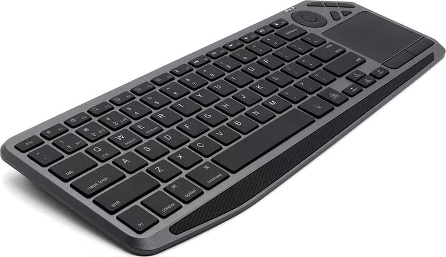 Tastiera Wireless Dual Mode Bluetooth & 2.4G per Smart TV Retroilluminata con Touchpad - 2