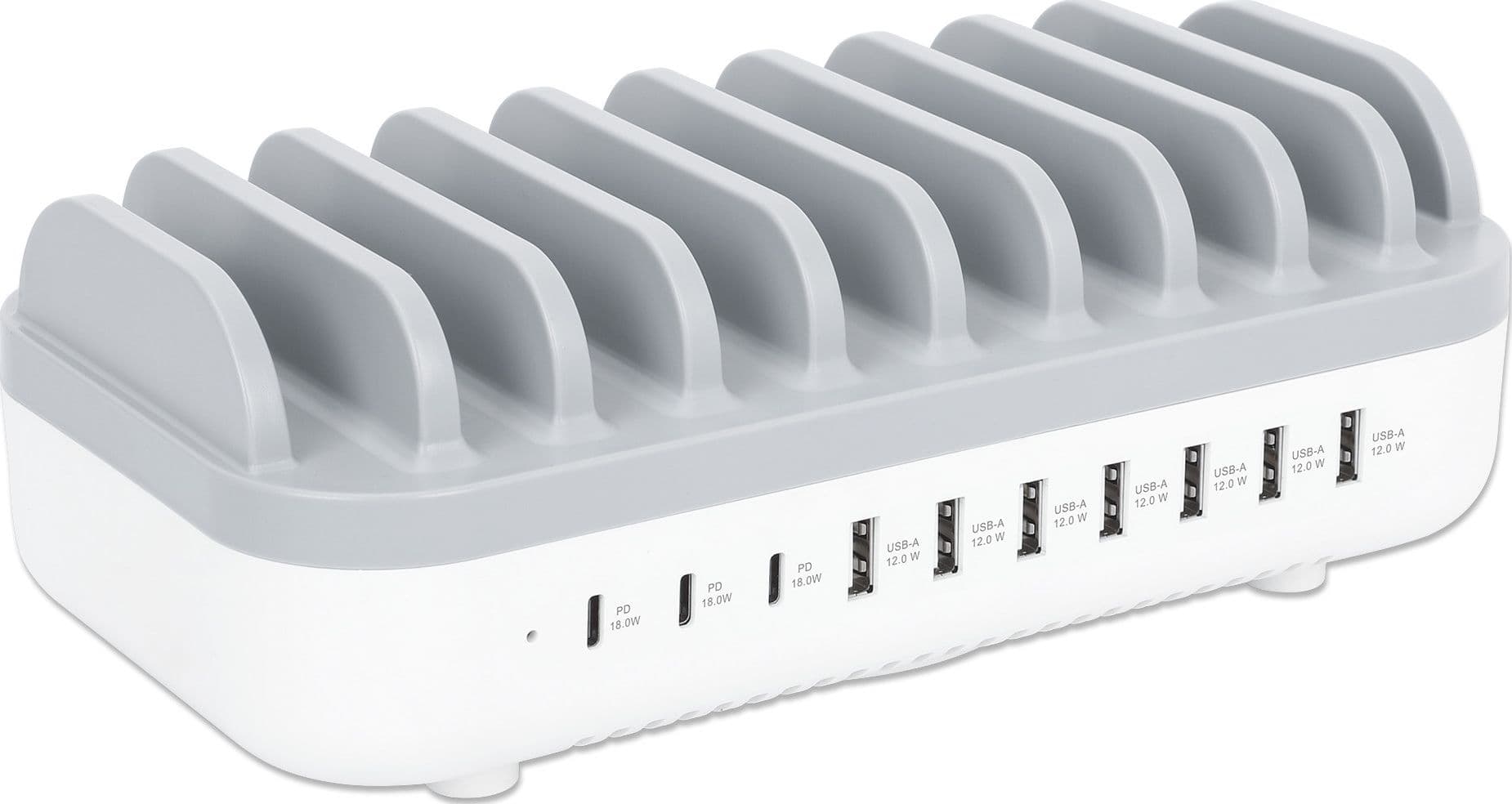Docking Station Stazione di Ricarica 10 Porte USB 120W - 10