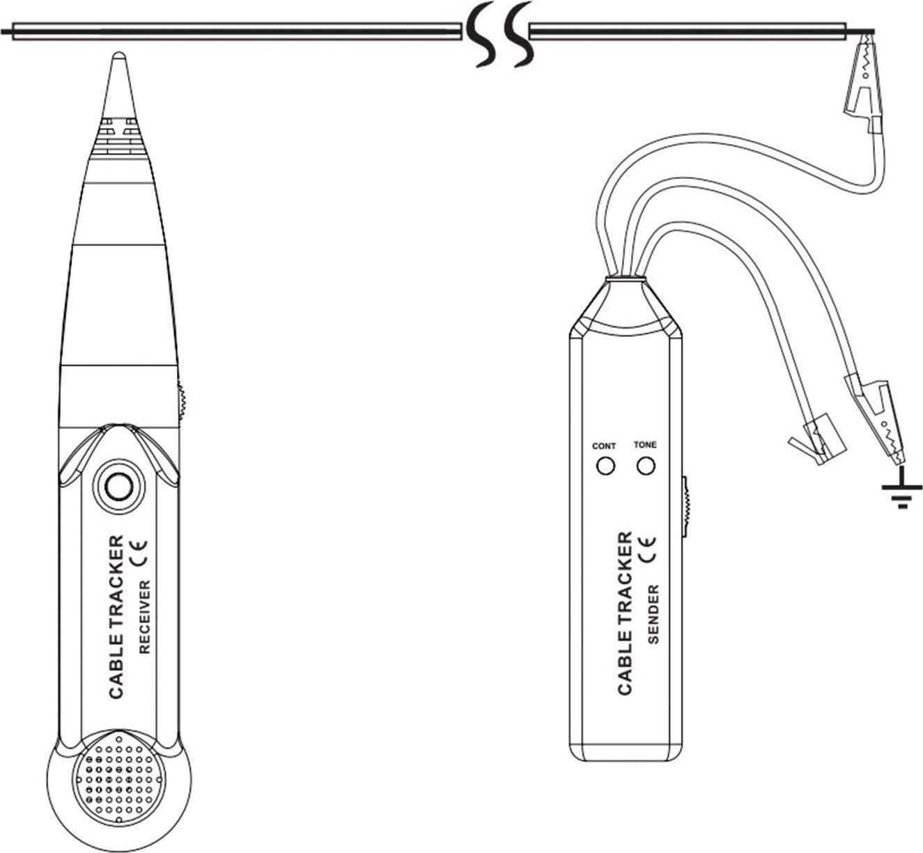 Tracciatore di Cavi Cable Tracker, KPS-CC640 - 2