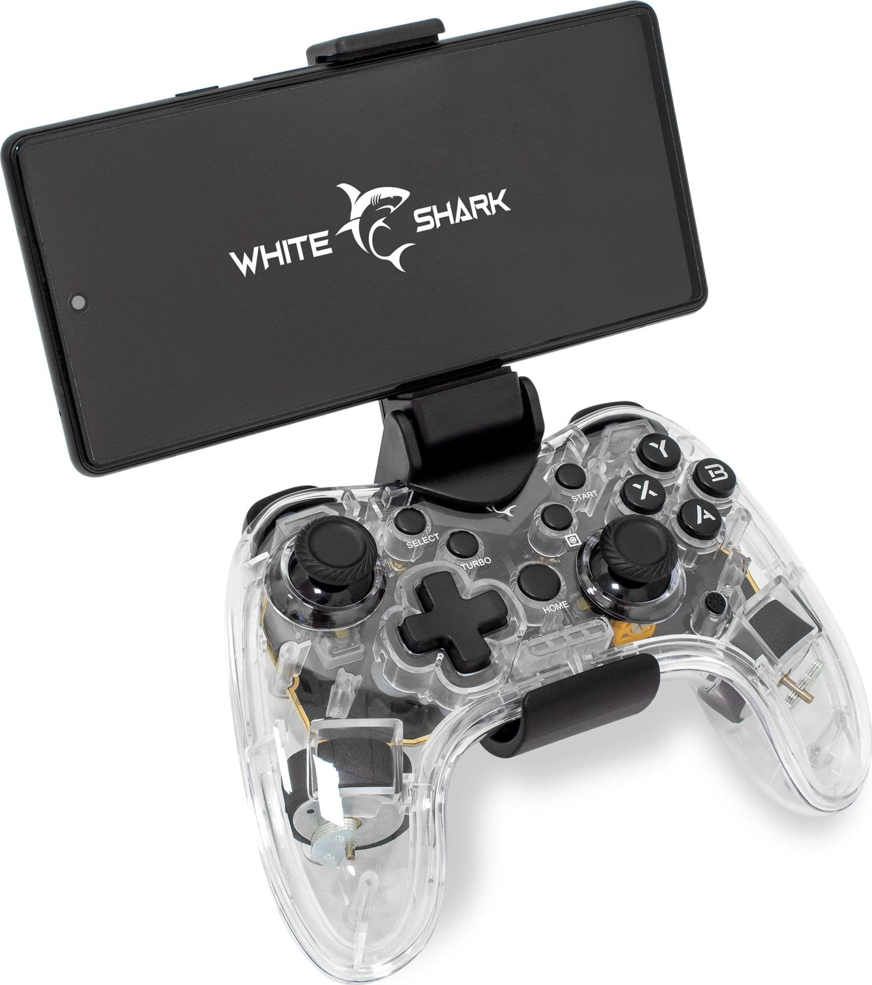 Joypad Controller di Gioco con Retroilluminazione LED e Doppia Vibrazione USB-C&trade e Bluetooth - 5