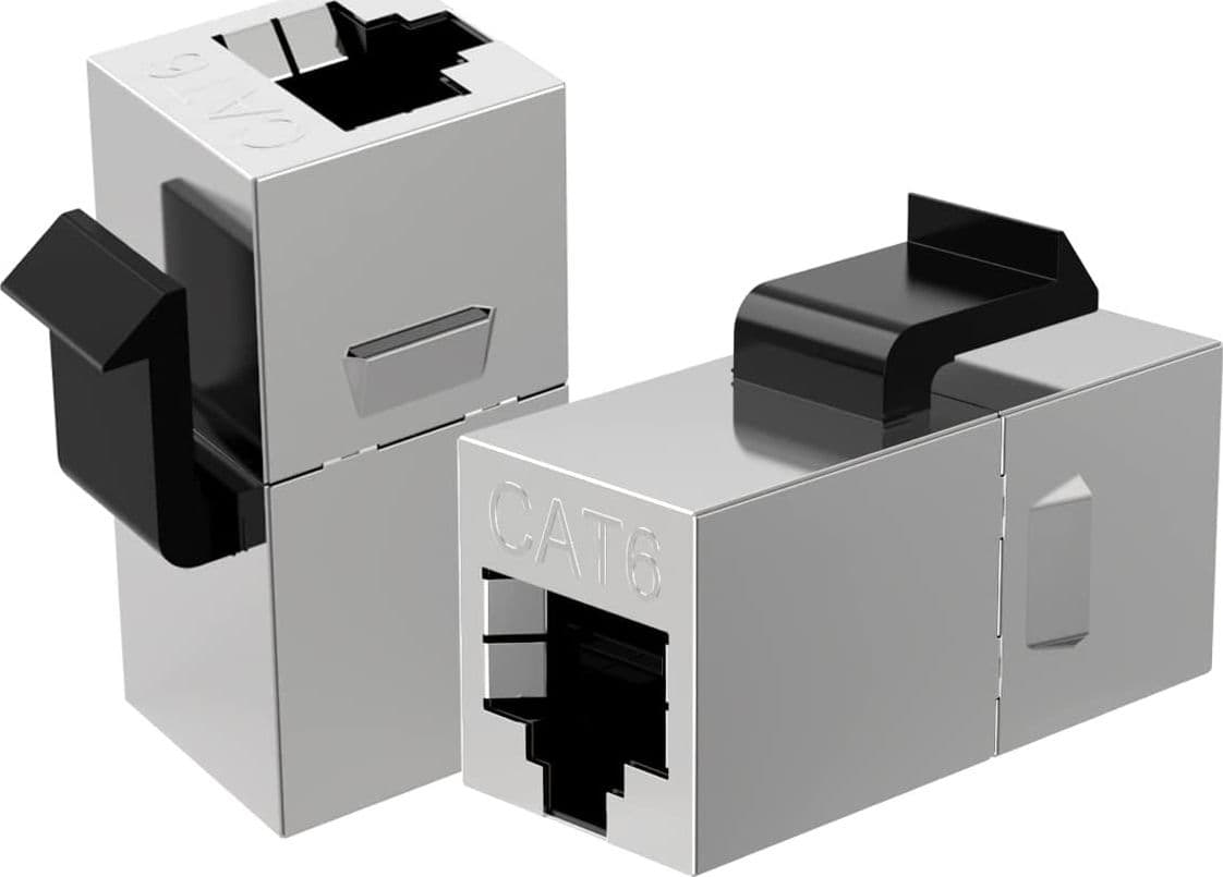 Accoppiatore di Rete Cat.6 F/F Schermato FTP - 10