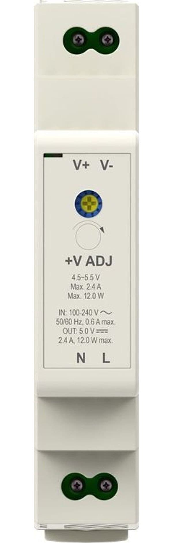 Alimentatore su Guida DIN 5V 2,4A 12W - 6