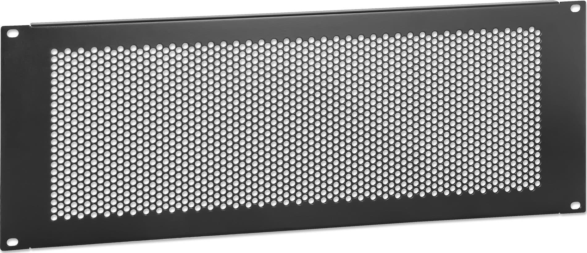 Pannello Cieco Ventilato per Armadi Rack 19'' 4U Nero - 7