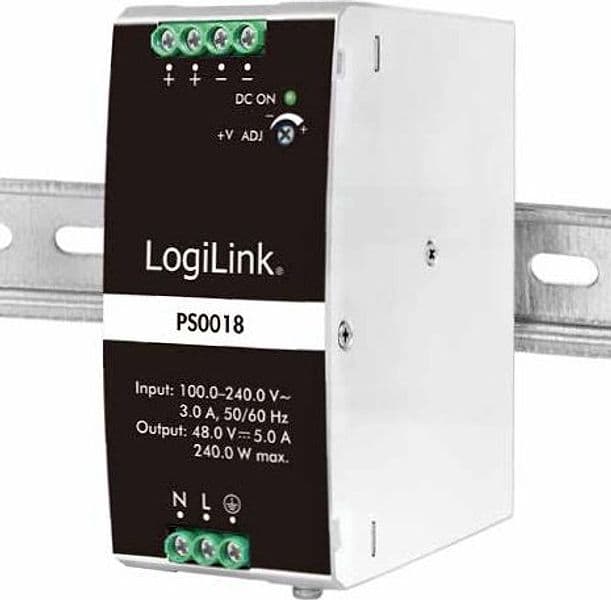 Alimentatore su Guida DIN 48V 5A 240W - 10