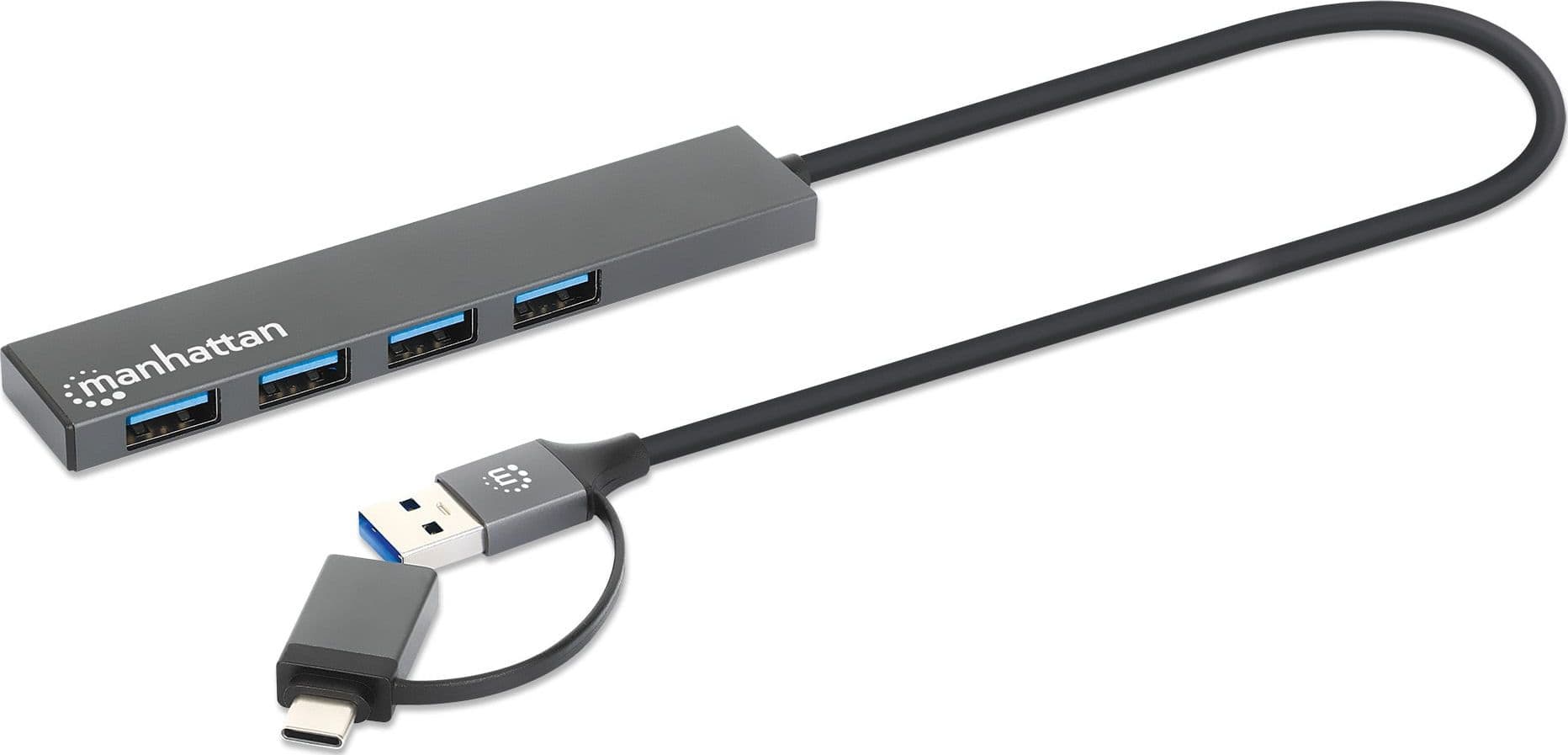 Hub USB-C&trade 3.2 4 porte USB-A Ultra Slim - 3