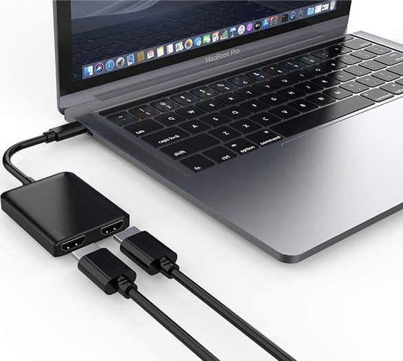 Adattatore Convertitore USB-C&trade a 2x HDMI 4K - 4