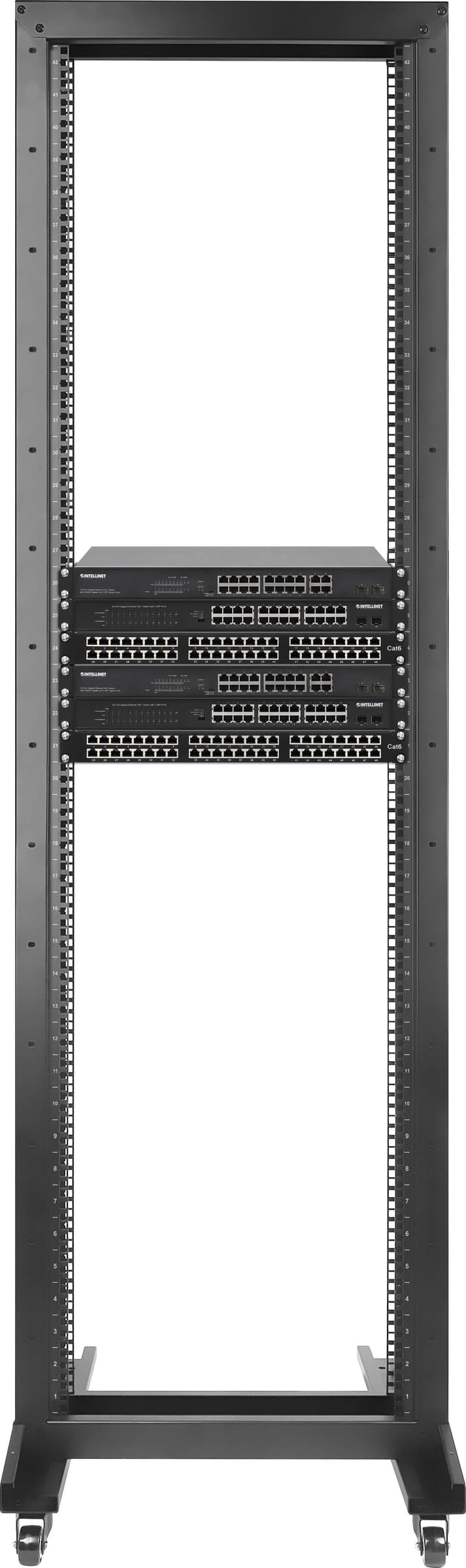 Open Frame Rack 19'' 42U 2 Montanti - 3