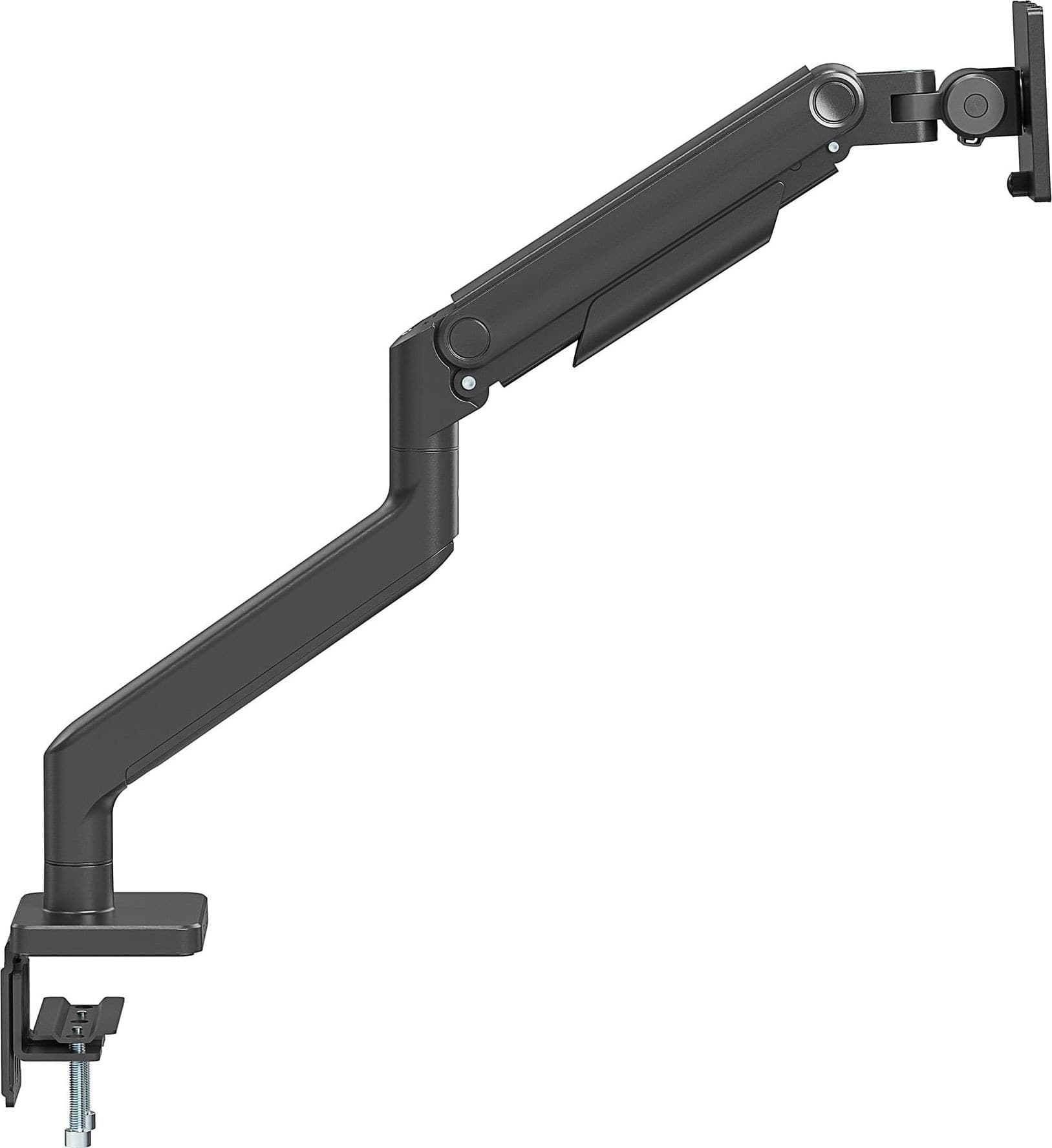 Supporto da Scrivania per Monitor Singolo 17-49'' con Molla Meccanica in Alluminio - 4