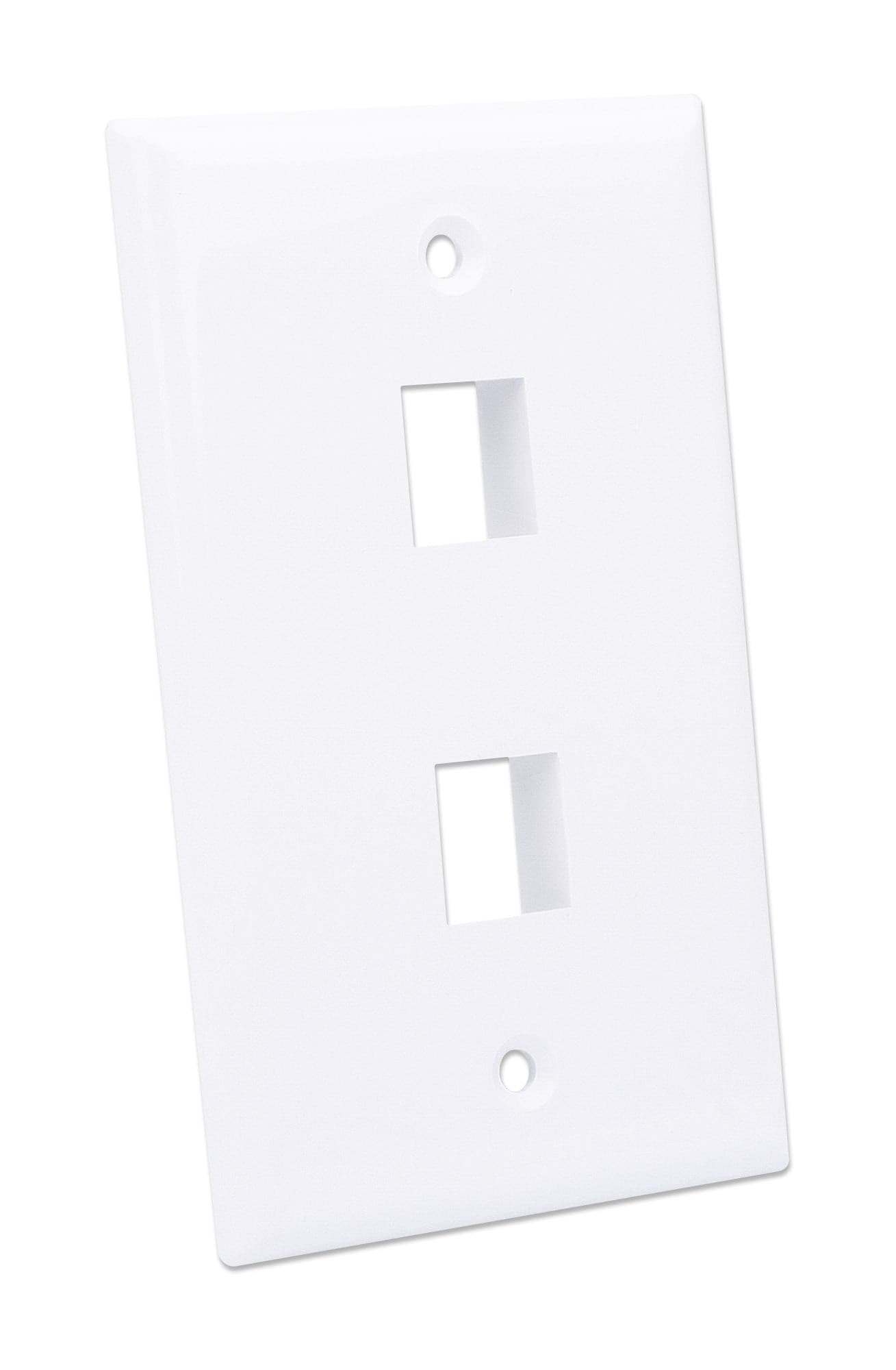 Placca Porta Frutti 2 Posti Mod.503 Bianco - 2