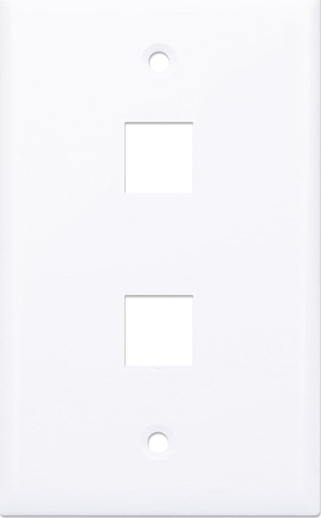 Placca Porta Frutti 2 Posti Mod.503 Bianco - 3
