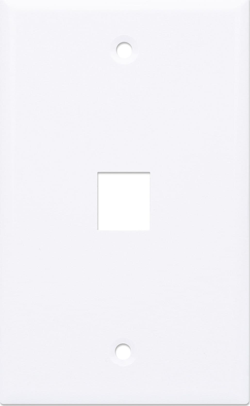 Placca Porta Frutti 1 Posto Mod.503 Bianco - 8