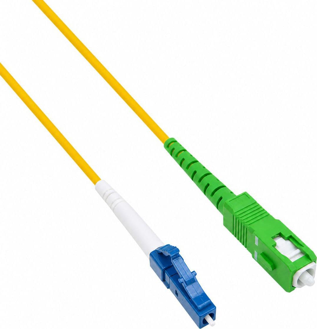 Cavo in Fibra Ottica FTTH Monomodale SC-APC/LC-UPC OS2 9/125 Simplex 2m - 3