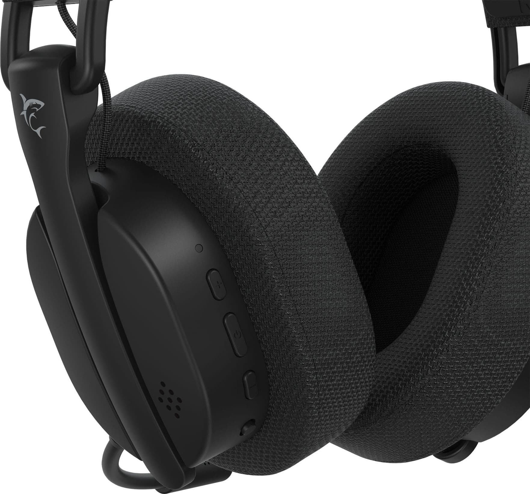 Cuffia Gaming Wireless BT con Microfono Nero FIRECREST - 4