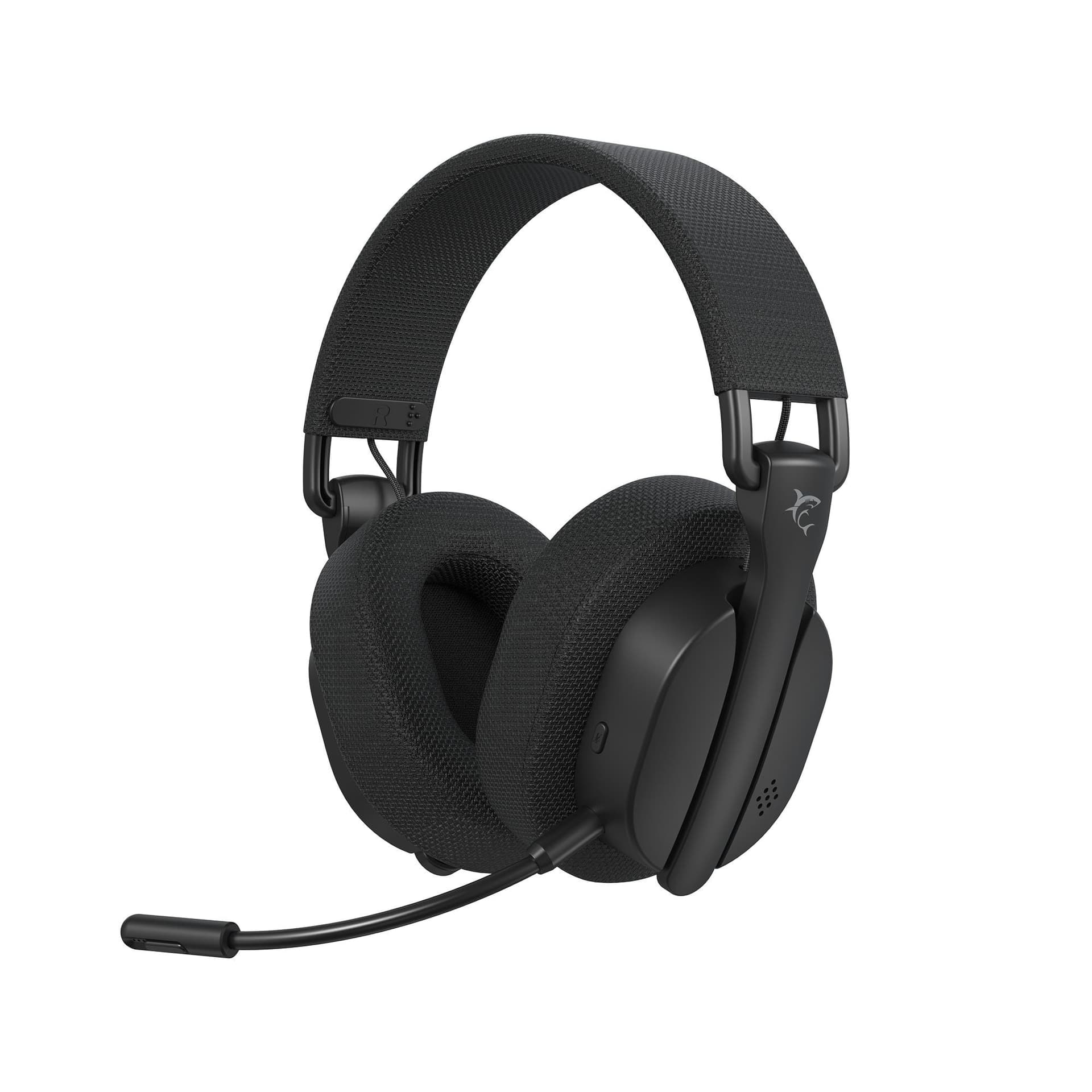 Cuffia Gaming Wireless BT con Microfono Nero FIRECREST - 8