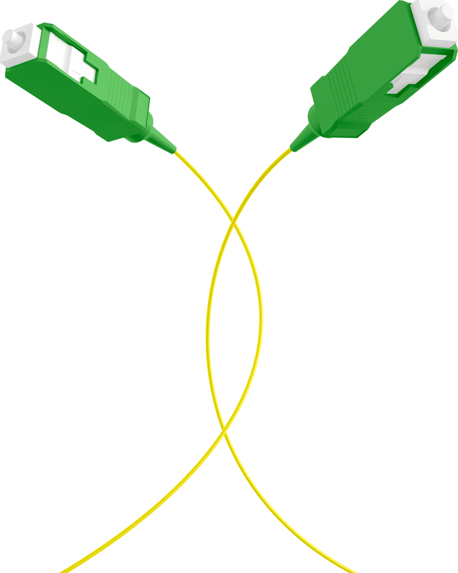 Set 12 Pigtail Fibra Ottica Monomodale OS2 SC/APC G657A2 2m Giallo - 4