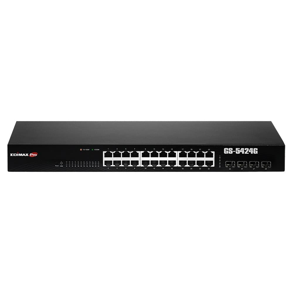 Gigabit Ethernet Switch 24 porte 4 slot SFP, GS-5424G - 3