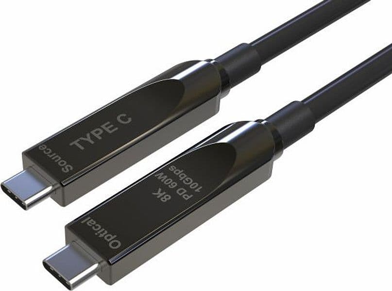 Cavo Ottico Attivo (AOC) Dati e Video USB 3.2 Gen 2 10Gbps USB-C&trade M/M Fibra Ottica 8K 10 m - 5