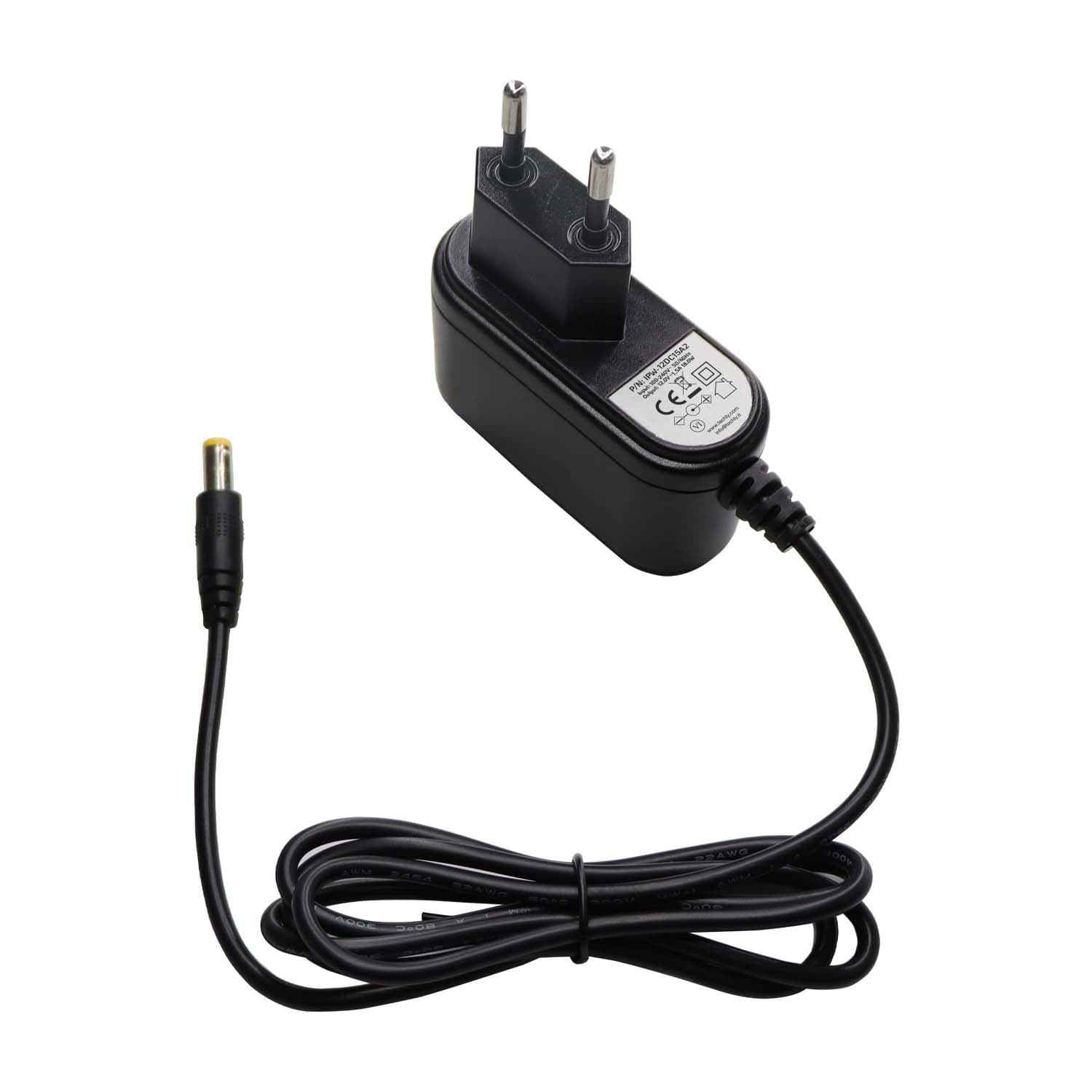 Alimentatore Universale 12V 1500mA Plug 5.5 x 2.1mm Nero - 6