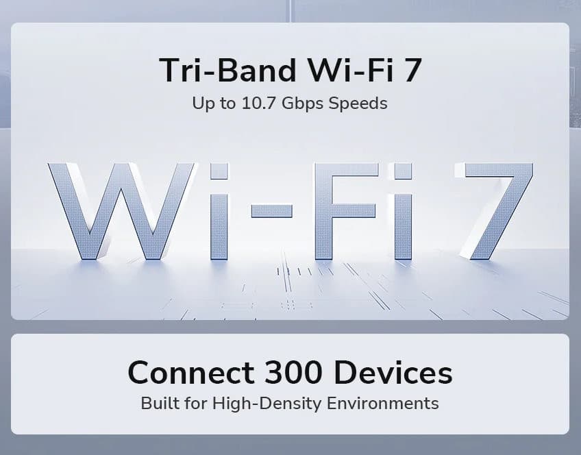 Punto di Accesso Wireless Multi-Gigabit Tri-band WiFi 7 BE11000 Mesh a Muro/Soffitto, AP11000 - 9